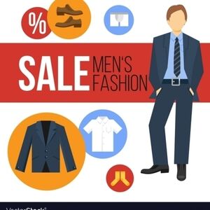 25% -40% OFF All Men's clothes!